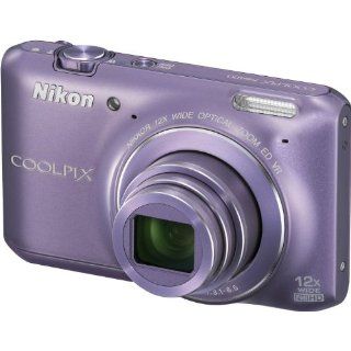 Nikon Coolpix S6400 Kompaktkamera 3 Zoll Purple Kamera