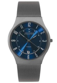 Skagen Denmark Herrenuhr Titan 233XLTTN neu Milanaise Armband Herren