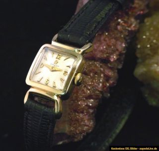 Damenuhr OMEGA 80 J. alt! Armbanduhr 244 Damen Uhr (gold) mechanische
