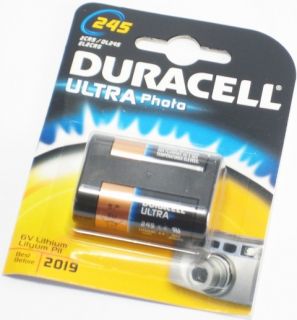 10 Duracell Ultra Photo 2CR5 / DL245 Lithium Batterien Blister