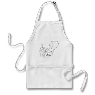 Bugs Bunny and Gossamer 3 Apron