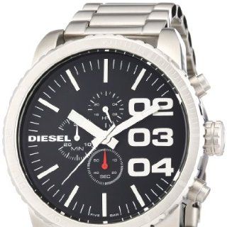 Diesel Herren Armbanduhr XL Franchise 51 Chronograph Quarz Edelstahl