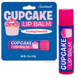 Cupcake Novelty Frosting Flavoured Lip Balm Sealed New