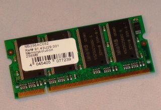 256MB PC2100 SODIMM DDR PC 2100 266 DDR RAM