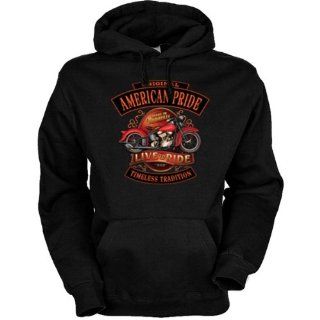 Harley Davidson Milwaukee Kapuzensweatshirt American Pride   Live and