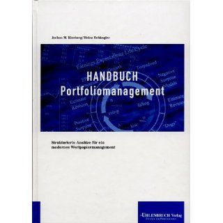 Handbuch Portfoliomanagement. Strukturierte Ansätze für ein modernes