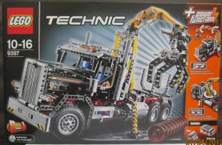 Lego Technic 9397 Holztransporter 2in1 Schneepflug mit Power Functions