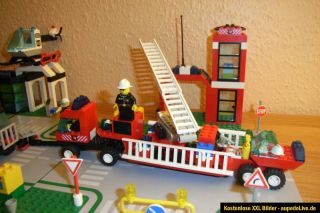 Lego City Nr. 6464, Polizei, Feuerwehr und Werkstatt; Bauanleitung