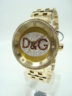 Dolce & Gabbana D&G Uhr Prime Time gold big DW0379 Armbanduhr Uhren