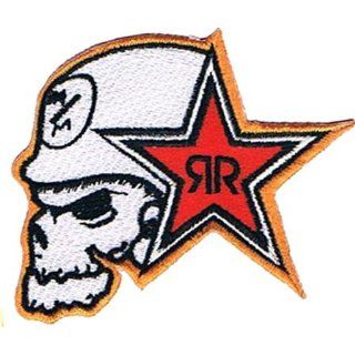 Logo Aufnäher / Iron on Patch  Rockstar Energy  Skull: 