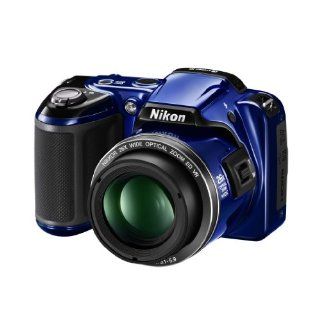 Nikon Coolpix L810 Digitalkamera 3 Zoll blau Kamera & Foto
