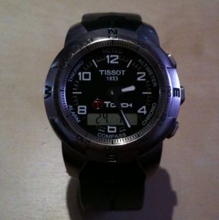 Tissot T Touch Smart Watch Titan Kautschuk Z 253 353