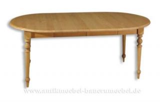 Esstisch Küchentisch Wohnzimmer  Tisch Ausziehbar Holz Massiv
