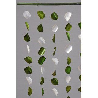 Türvorhang Capizvorhang Capiz perlmutt grün 90x180 cm: 
