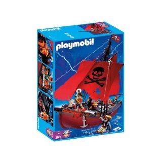 PLAYMOBIL® 3174   Rotes Seeräuberschiff Spielzeug