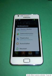 Samsung Galaxy S2 I9100 GT, weiss, neuwertig, Top 