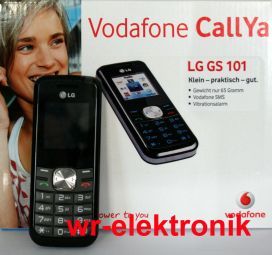 LG GS101 1 € Guth. Original Vodafone CallYa GS 101 NEU