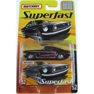 Matchbox New Superfast   #52 Ford Mustang 428 weinrot: 