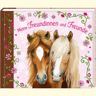 Freundebuch Querformat Pferdefreunde Spiegelburg NEU