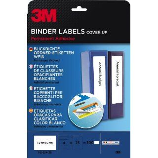 PBBI425 Blickdichte Ordner Etiketten für Inkjet, Laser, Kopierer, 192