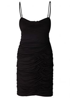 Shirtkleid Gr. 40 Schwarz Mini Abendkleid Kleid Partykleid Neu