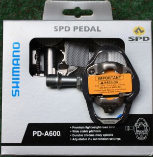 Satz Shimano PD A600 Ultegra Renn Pedale SPD 286 g NEU OVP Modell 2012