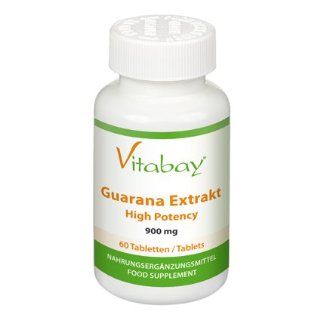 Guarana Energizer Kick   900 mg   60 Tabletten   hochdosierte Formel