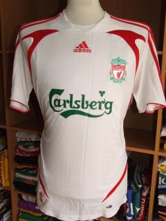 Trikot FC Liverpool 2007/08 (M) Auswärts Camiseta Shirt Adidas Jersey