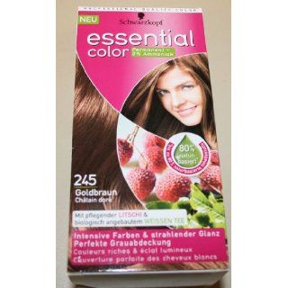 Schwarzkopf Essential Color Haarfarbe 245 Goldbraun Kamera