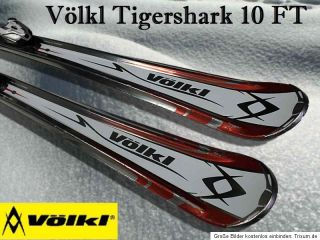 Völkl Tigershark 10 FT XTO Woodcore Ski länge 168 cm mit Bindung (73