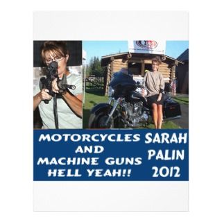 Motorcycles and Machine Guns Sarah 2012 Flyer Design