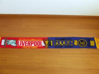Scarve Liverpool Inter Milan Internazionale Champions League 2007/08