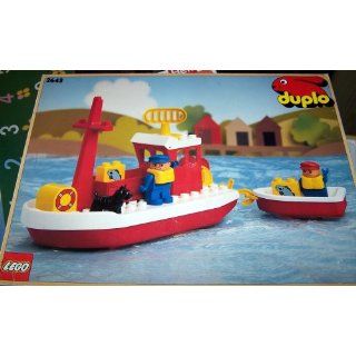 LEGO 2643 lego DUPLO Schiff mit Anhänger (Alter 2+) 