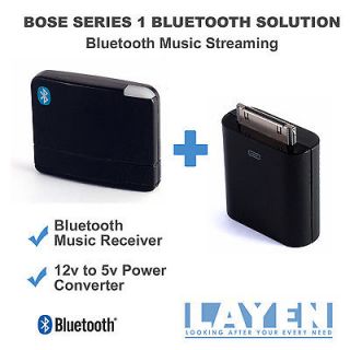 Bluetooth Wireless Music Receiver & Power Adapter ★ BOSE SERIES 1