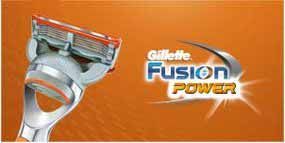 Entdecken Sie den Gillette ® Fusion ® Power Spitzentechnologie mit
