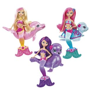 Barbie Meerjungfrau mit Tier ~ Geheimnis von Oceana 2 ~ W2885 ~ Mattel