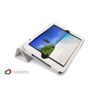Mobiletto PREMIUM iPad Mini Smart Cover Lederhülle   weißvon