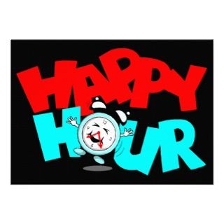 Host A Happy Hour Party Theme Invitation Invites