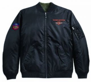 Harley Davidson Wendejacke Nylon Flight Jacket 97472 11VM Herren