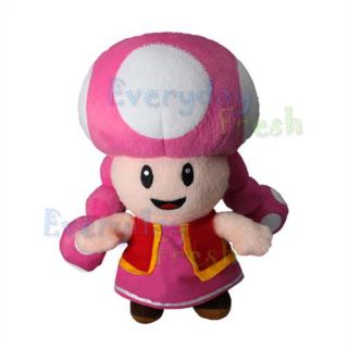 NEW Nintendo Super Mario Bros 9 TOADETTE Figure Plush Doll Toy