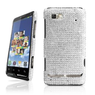 Diamante Bling Case Cover For Motorola Motoluxe XT615 + Screen