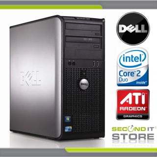 Dell OptiPlex 320 MT * Intel Core 2 Duo 2 x 1,8 GHz * 1 GB RAM * 80 GB