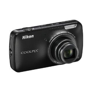 Nikon Coolpix S800c Kompaktkamera 3,5 Zoll schwarz Kamera
