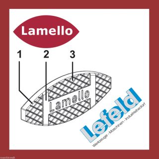 Lamello Verbindungsplättchen Flachdübel Gr. 0 1000St