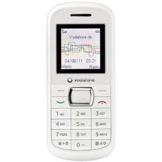 Vodafone 255 CallYa Prepaid Handy in weiss mit SIM Karte Call Ya