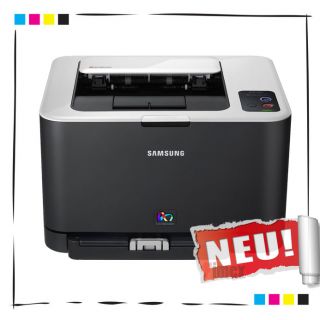 Samsung CLP 325 Farblaserdrucker ohne Toner/Trommel