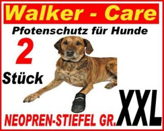 Neopren Hundeschuhe Schutzstiefel Hunde gr. XXL Walker Care