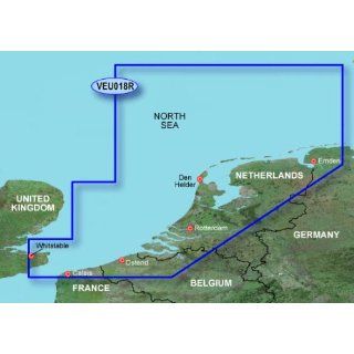 Garmin BlueChart VEU018R, Seeregion Niederlande Sport