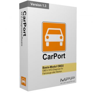 CarPort KFZ Diagnose Software   OBD2 Edition,kompatibel ELM327, KKL
