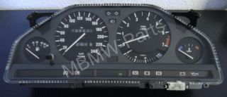 BMW E30 325i Tacho Kombiinstrument 196TKM ,M20 320i 325ix